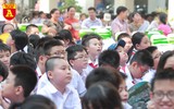 Giáo viên, học sinh hào hứng tham gia cuộc thi 
